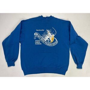 VINTAGE Ponce De Leon Park Peace River Wildlife Center Sweatshirt Men Large